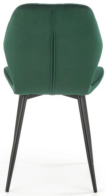 Стілець для кухні та вітальні Halmar K453 Темно-зелений (5905248119789) - зображення 4