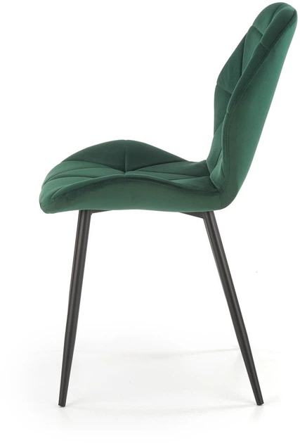 Стілець для кухні та вітальні Halmar K453 Темно-зелений (5905248119789) - зображення 6