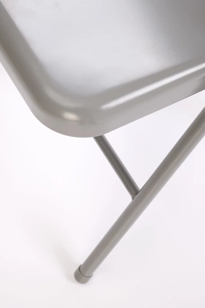 Krzesło do kuchni Halmar K565 składane Popielate (5905248134652) - obraz 2