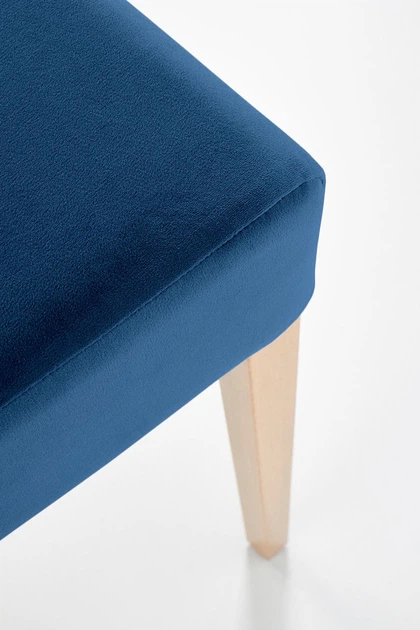 Krzesło do kuchni i salonu Halmar Clarion Granatowe/Dąb miodowy (5905248133099) - obraz 7