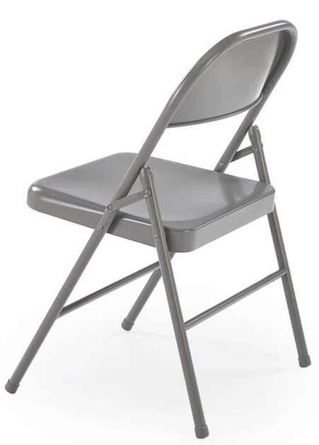 Krzesło do kuchni Halmar K565 składane Popielate (5905248134652) - obraz 5