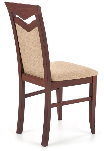 Стілець для кухні та вітальні Halmar Citrone Кремовий/Темний горіх (5905248128712) - зображення 6