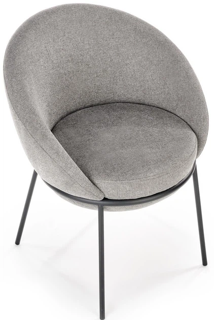 Krzesło do kuchni i salonu Halmar K482 Popielate (5905248121164) - obraz 5