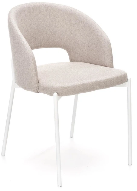 Krzesło do kuchni i salonu Halmar K486 Beżowe (5905248121188) - obraz 3