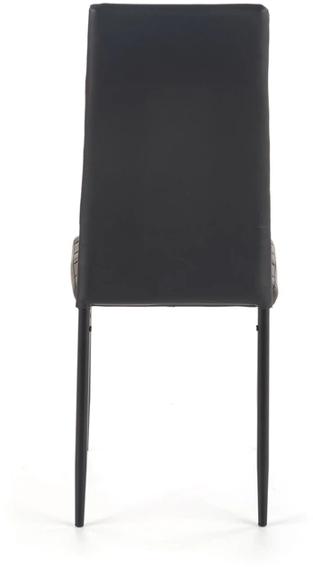 Стілець для кухні та вітальні Halmar K70 з екошкіри Чорний (5905248121348) - зображення 8
