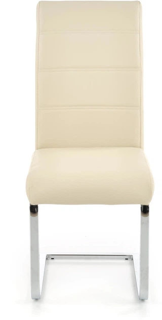 Стілець для кухні та вітальні Halmar K85 на полозках Кремовий (5905248121379) - зображення 3