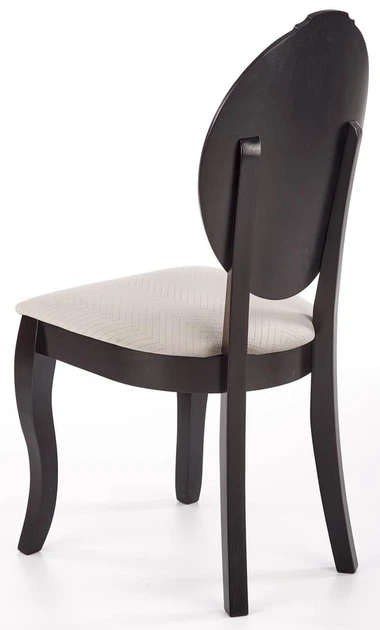 Krzesło do kuchni i salonu Halmar Velo Beżowe/Czarne (5905248122710) - obraz 6