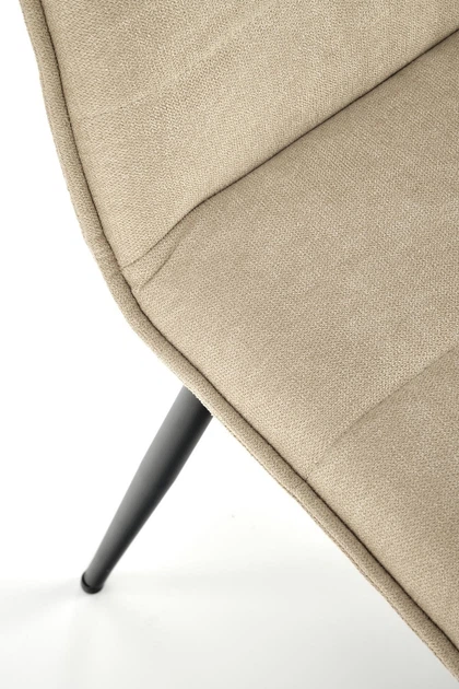 Krzesło do kuchni i salonu Halmar K493 Beżowe (5905248125902) - obraz 3