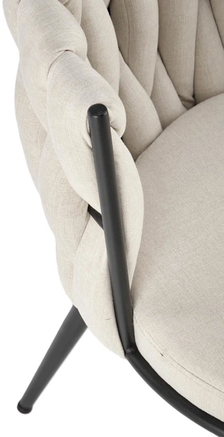 Стілець для кухні та вітальні Halmar K516 Світло-бежевий (5905248126336) - зображення 4