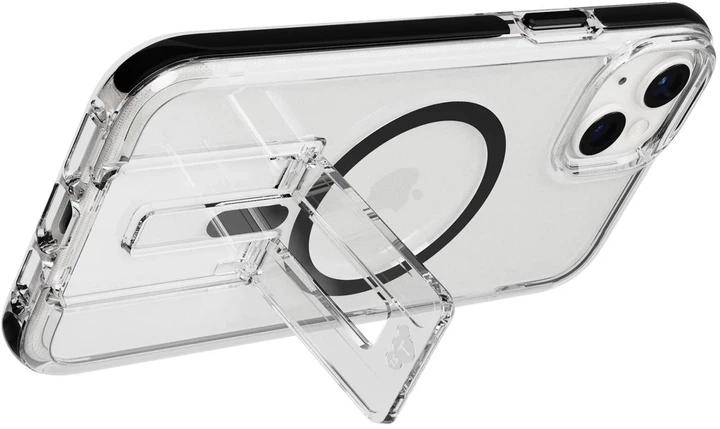 Панель Tech21 EvoCrystal Kick MagSafe для Apple iPhone 15 Plus Clear Black (5056586725207) - зображення 8