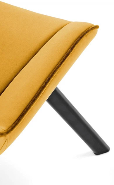 Krzesło do kuchni i salonu Halmar K520 obrotowe Musztardowe (5905248132009) - obraz 2