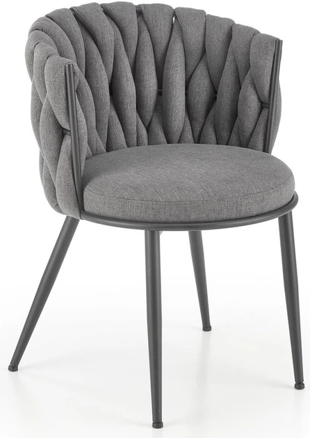 Стілець для кухні та вітальні Halmar K516 Попелястий (5905248126343) - зображення 9