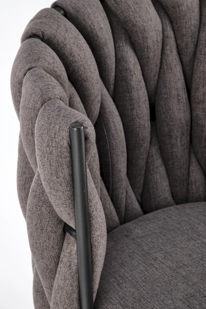 Стілець для кухні та вітальні Halmar K516 Попелястий (5905248126343) - зображення 14