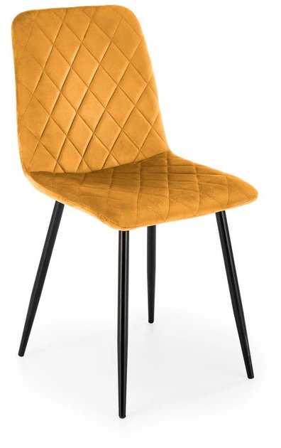Стілець для кухні та вітальні Halmar K525 Гірчичний (5905248132047) - зображення 5