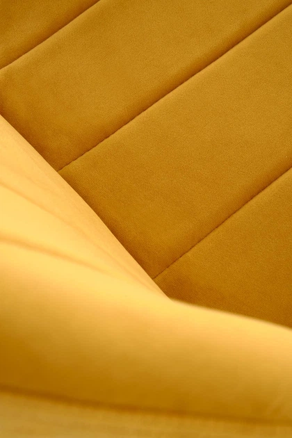 Krzesło do kuchni i salonu Halmar K538 Musztardowe (5905248132399) - obraz 2