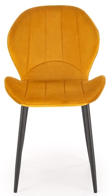 Krzesło do kuchni i salonu Halmar K538 Musztardowe (5905248132399) - obraz 7