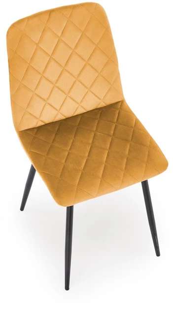 Стілець для кухні та вітальні Halmar K525 Гірчичний (5905248132047) - зображення 9