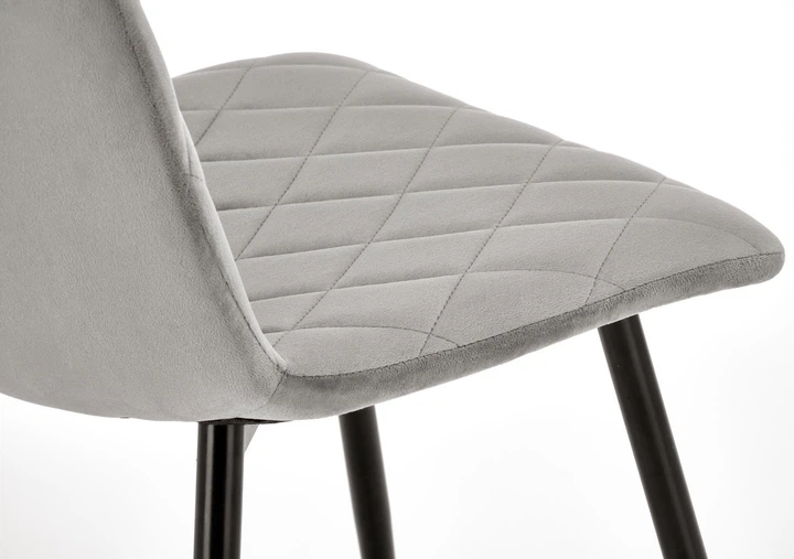 Стілець для кухні та вітальні Halmar K525 Попелястий (5905248132054) - зображення 10