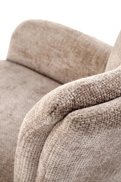 Стілець для кухні та вітальні Halmar K540 обертальний Бежевий (5905248132443) - зображення 3