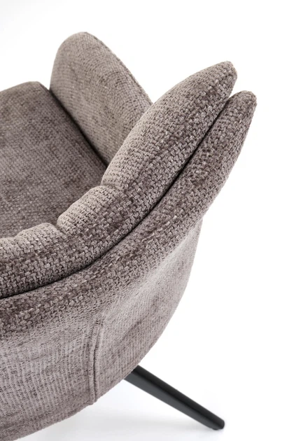 Krzesło do kuchni i salonu Halmar K540 obrotowe Popielate (5905248132467) - obraz 2