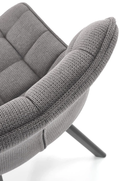 Krzesło do kuchni i salonu Halmar K549 Popielate (5905248132726) - obraz 2