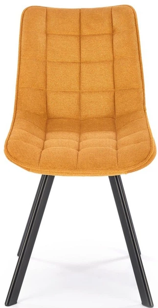 Стілець для кухні та вітальні Halmar K549 Гірчичний (5905248132702) - зображення 7