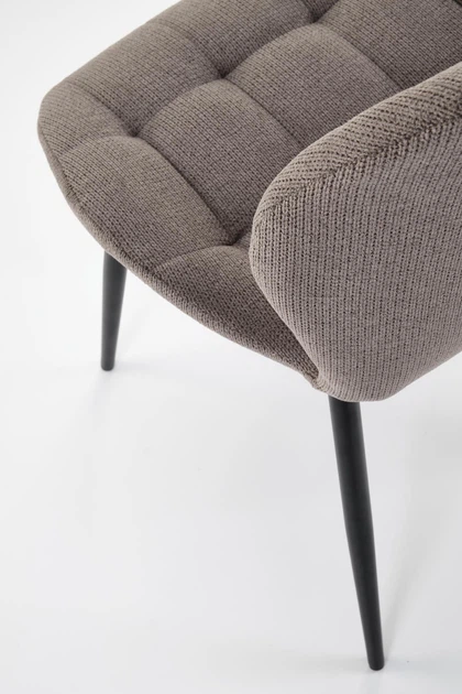 Стілець для кухні та вітальні Halmar K548 Попелястий (5905248132689) - зображення 10