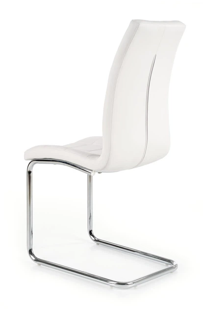 Krzesło do kuchni i salonu Halmar K147 na płozach Białe (5905248116948) - obraz 7