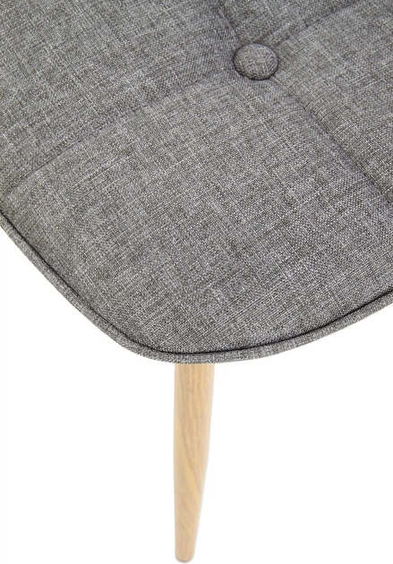 Стілець для кухні та вітальні Halmar K316 Сірий (5905248118249) - зображення 4