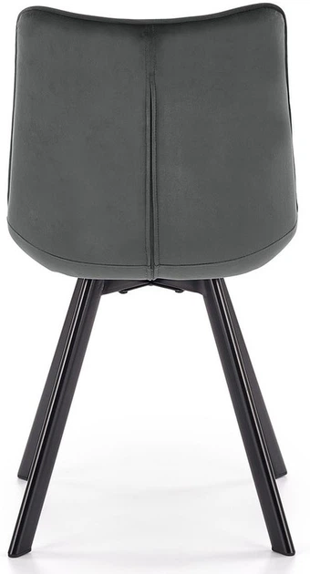 Krzesło do kuchni i salonu Halmar K332 Ciemnopopielate (5905248118355) - obraz 5