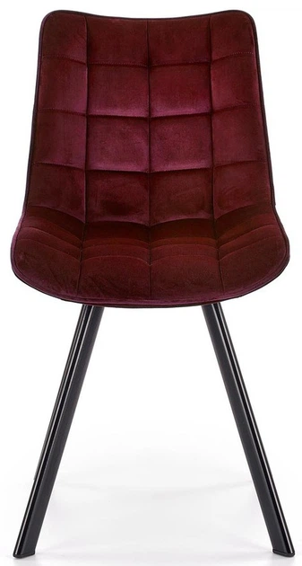 Стілець для кухні та вітальні Halmar K332 Бордовий (5905248118348) - зображення 6