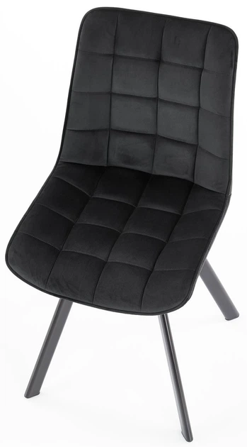 Krzesło do kuchni i salonu Halmar K332 Czarne (5905248118379) - obraz 6