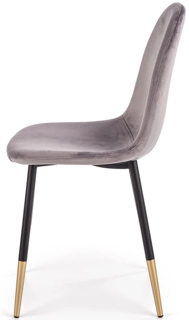 Стілець для кухні та вітальні Halmar K379 Сірий (5905248118973) - зображення 7