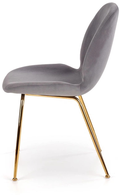 Стілець для кухні та вітальні Halmar K381 Сірий (5905248118997) - зображення 7