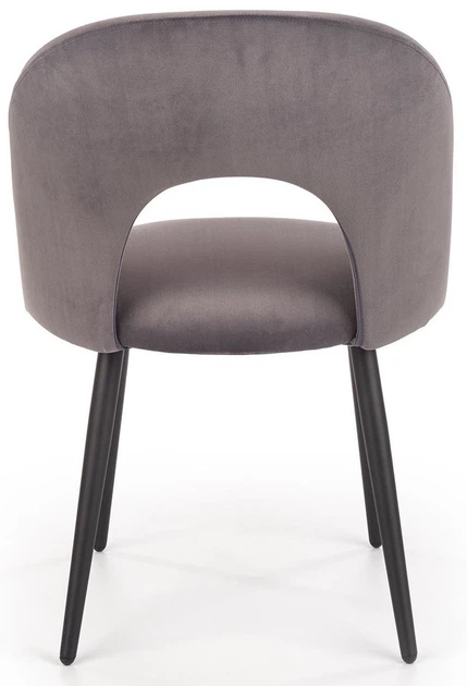 Стілець для кухні та вітальні Halmar K384 Сірий (5905248119048) - зображення 6