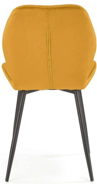 Krzesło do kuchni i salonu Halmar K453 Musztardowe (5905248119802) - obraz 3