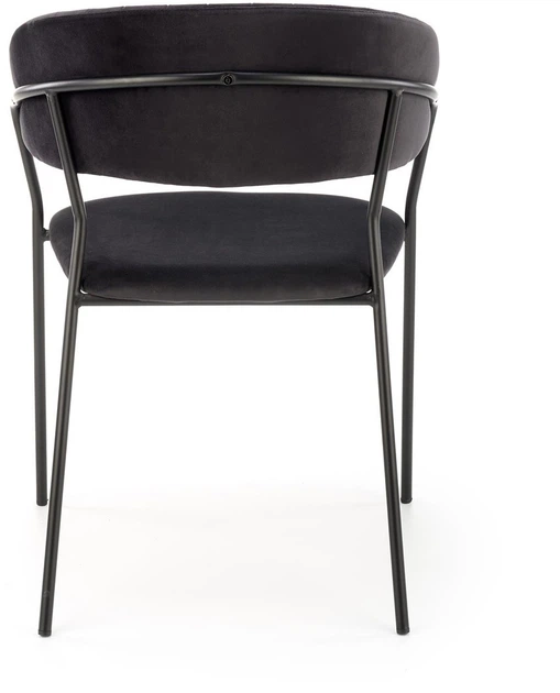 Стілець для кухні та вітальні Halmar K426 Чорний (5905248120969) - зображення 4