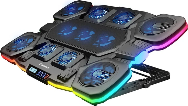 Podstawka pod laptopa Rampage Glacier 14-17" Black (GLACIERS50) - obraz 2