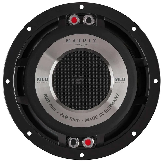 Сабвуфер Brax Matrix ML8 SUB (2×2 Ом) - Фото 3 Сабвуфер Brax Matrix ML8 SUB (2×2 Ом) - изображение 3