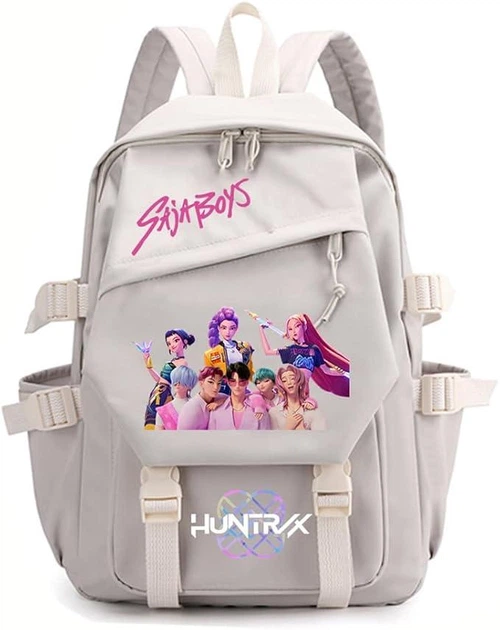 Детский рюкзак K-POP Stray Kids Huntrix Saja Boys для девочек и подростков, школьный рюкзак Хантрикс с большим отделением 42×29×13 см - Фото 1 Детский рюкзак K-POP Stray Kids Huntrix Saja Boys для девочек и подростков, школьный рюкзак Хантрикс с большим отделением 42×29×13 см - изображение 1