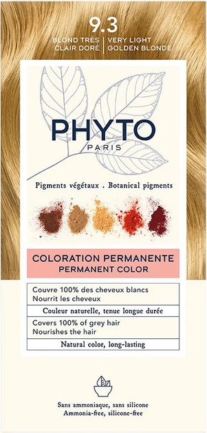 Крем-фарба для волосся Phyto Color № 9.3 Золотистий блондин (3338221010568) - зображення 1