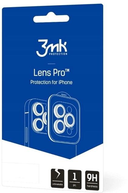 Захисна плівка 3MK Lens Protection Pro для камери iPhone 11 Pro/11 Pro Max з монтажною рамкою (5903108452304) - зображення 2