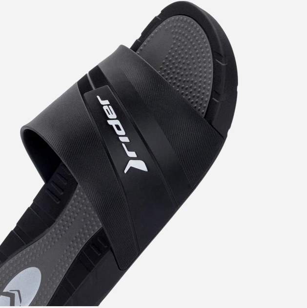 Чоловічі шльопанці для пляжу Rider Rush Slide Ad 12511-BN357 45-46 (29 см) Чорні (7900204408523) - зображення 4