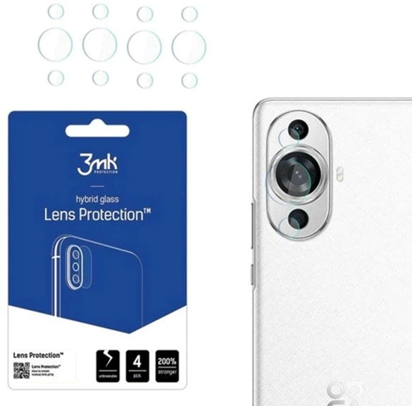 Комплект захисного скла 3MK Lens Protection для камери Huawei Nova 11 Pro 4 шт (5903108528528) - зображення 1