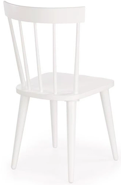 Krzesło do kuchni Halmar Barkley drewniane Białe (5905248121485) - obraz 2