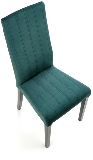 Krzesło do kuchni i salonu Halmar Diego 2 ciemnozielone/Czarne (5905248121881) - obraz 3