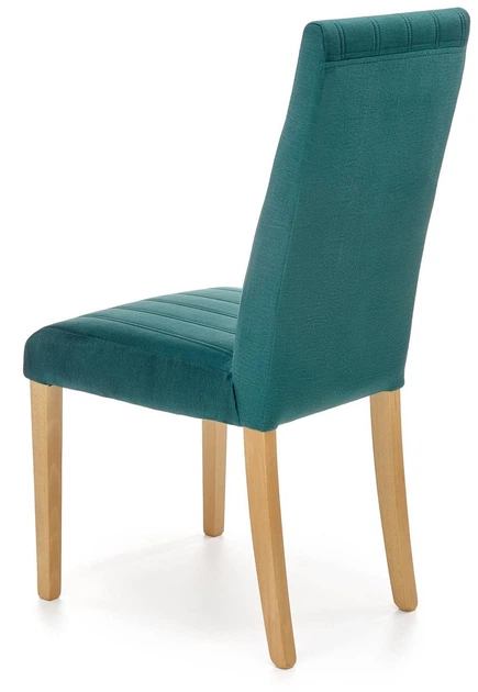 Krzesło do kuchni i salonu Halmar Diego 3 ciemnozielone/Dąb miodowy (5905248121911) - obraz 7