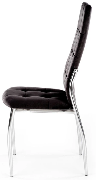Стілець для кухні та вітальні Halmar K416 Чорний (5905248125698) - зображення 2