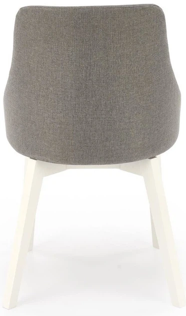 Krzesło do kuchni i salonu Halmar Toledo Popielate/Białe (5905248122635) - obraz 6