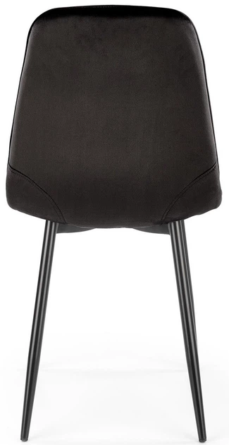 Krzesło do kuchni i salonu Halmar K417 Czarne (5905248125728) - obraz 5